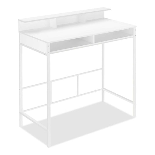 Bureau debout Melissa 47.25 avec compartiments - Blanc|Bureau debout Melissa de 47,25 po à compartiments - blanc