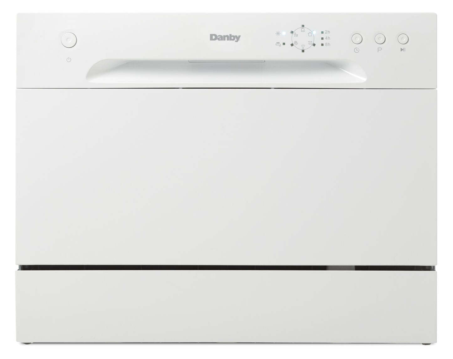 Lave-vaisselle Danby 21,7 52 dBA à commande frontale - Blanc - DDW621WDB | Lave-vaisselle Danby de 21,7 po et de 52 dBA avec commandes à l'avant - blanc - DDW621WDB