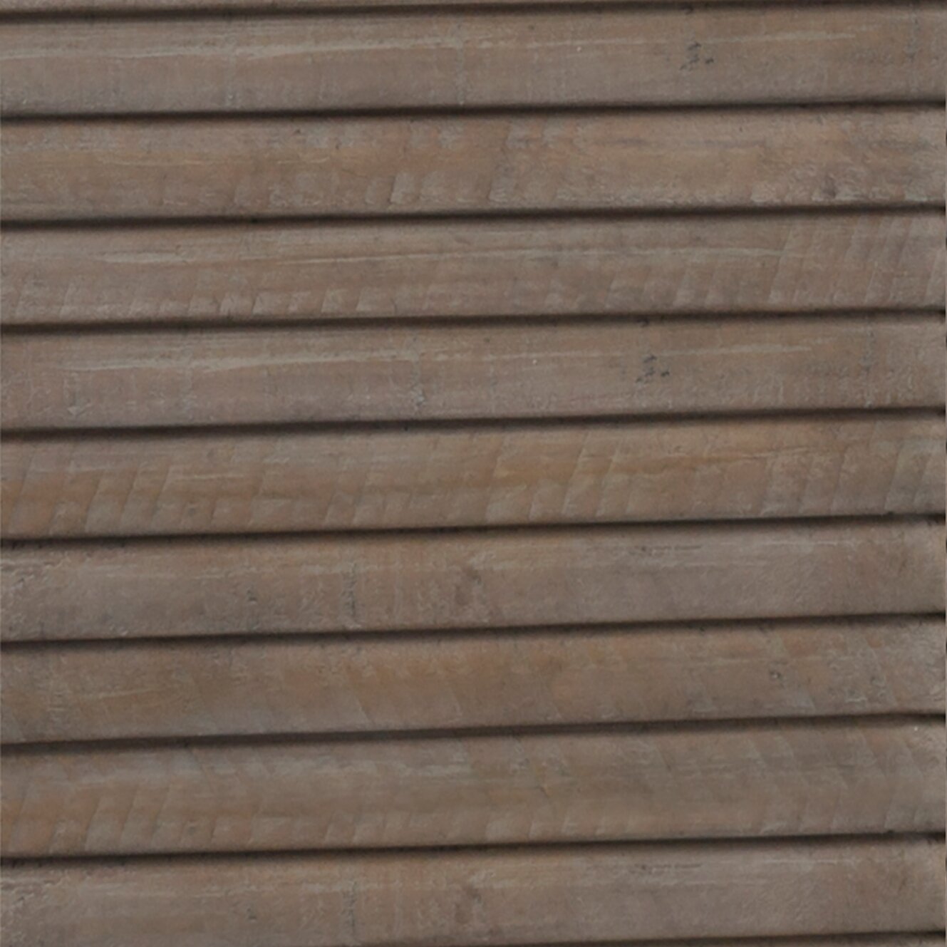 Table de bout traditionnelle Lancaster de 18 po avec rangement - grise et pin bronze