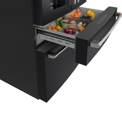 Réfrigérateur Café 36 22,3 pi³ à 4 portes - noir mat - CXE22DP3PD1 | Café 36 22,3 Cu. Fort. Réfrigérateur à quatre portes - Noir mat - CXE22DP3PD1