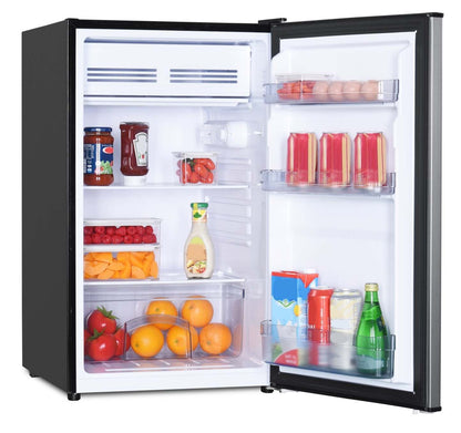 Danby 20,7 4,4 Cu. Fort. Mini-réfrigérateur à une porte - Acier inoxydable - DCR044B1SLM | Mini réfrigérateur Danby de 4,4 pi³ et de 20,7 po à 1 porte - acier inoxydable - DCR044B1SLM