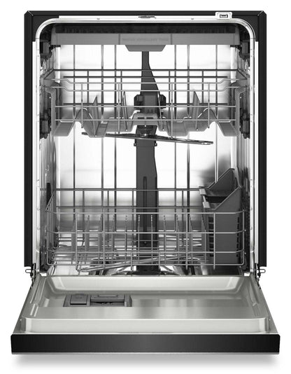 Lave-vaisselle KitchenAid de 24 po et de 47 dBA avec panier à ustensiles sur le troisième niveau - acier inoxydable PrintShieldMC - KDFS224SPS