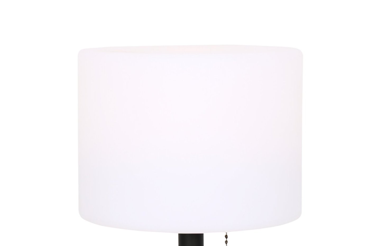 Solana 11" Modern Metal Acrylique Portable Indoor/Outdoor Table Lamp with USB Port - Noir | Lampe de table pour l'intérieur et pour l'extérieur moderne portable Solana de 11 po en métal et en acrylique avec port USB - noire