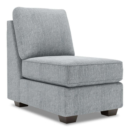 Fauteuil sans accoudoirs Sofa Lab Roll - Luna étain | Fauteuil sans accoudoirs Roll de la collection Sofa Lab - Luna Pewter | RO452291