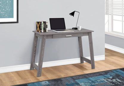 Bureau Kristina de 42 po avec tiroir - gris