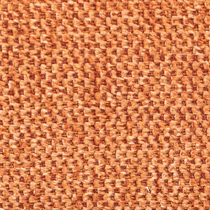 Sofa Kassia de Kort & Co. de 90,6 po en tissu d’apparence lin avec base et pattes en bois - orange