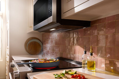 KitchenAid 1,9 Cu. Fort. Micro-ondes à hotte intégrée avec 7 fonctions de capteur - Acier inoxydable - YKMMS130RPS | Quatre à micro-ondes à hotte intégrée KitchenAid de 1,9 pi³ avec 7 fonctions par capteur - acier inoxydable - YKMMS130RPS | YKMMS13S