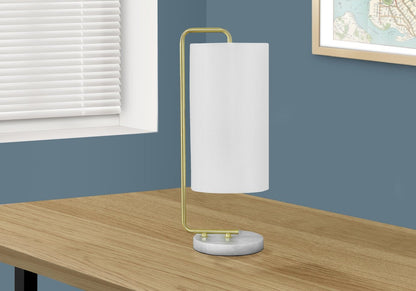 Lampe de table 20 Gold avec base en marbre|Lampe de table de 20 po dorée avec base en marbre