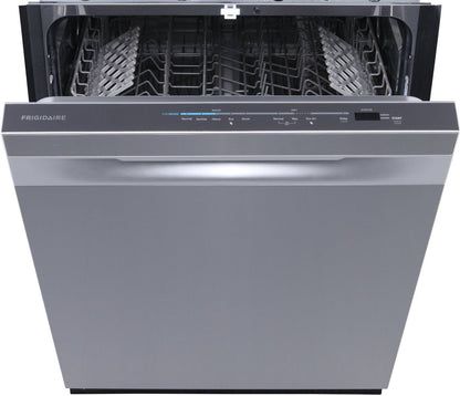 Frigidaire 24 49 dBA Top-Control Dishwasher with DishSense® Technology - Stainless Steel - FDHP4336AS | Lave-vaisselle Frigidaire de 24 po et de 49 dBA avec commandes sur le dessus et technologie DishSenseMC - acier inoxydable - FDHP4336AS | FDHP43AS
