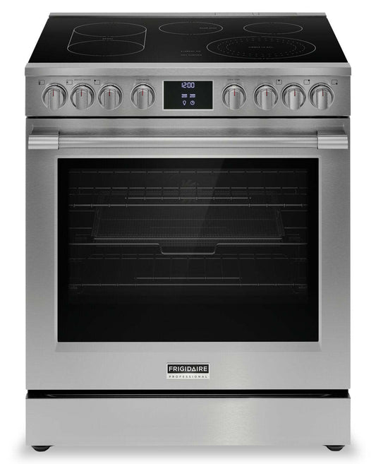 Cuisinière électrique Frigidaire Professional de 6,2 pi³ avec convection totale et friture à air - résistant aux taches®… | Frigidaire Professional 6.2 Cu. Ft. Electric Range With Total Convection and Air Fry - Smudge-Proof®…