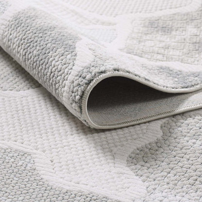 Tapis gris Cove Waves - 6'7 x 9'6 | Carpette Cove grise à motif de vagues - 6 pi 7 po x 9 pi 6 po