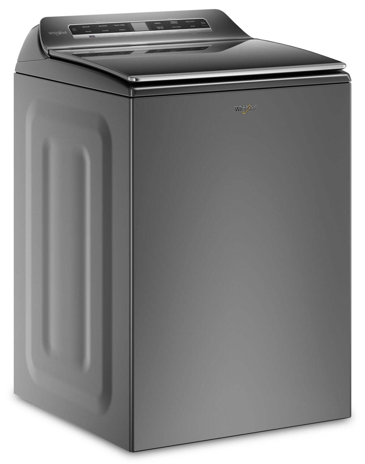 Laveuse intelligente Whirlpool à chargement par le haut de 6 pi³ - ombre chrome - WTW8127LC | Whirlpool 6.0 Cu. Ft. Smart Top-Load Washer - Chrome Shadow - WTW8127LC