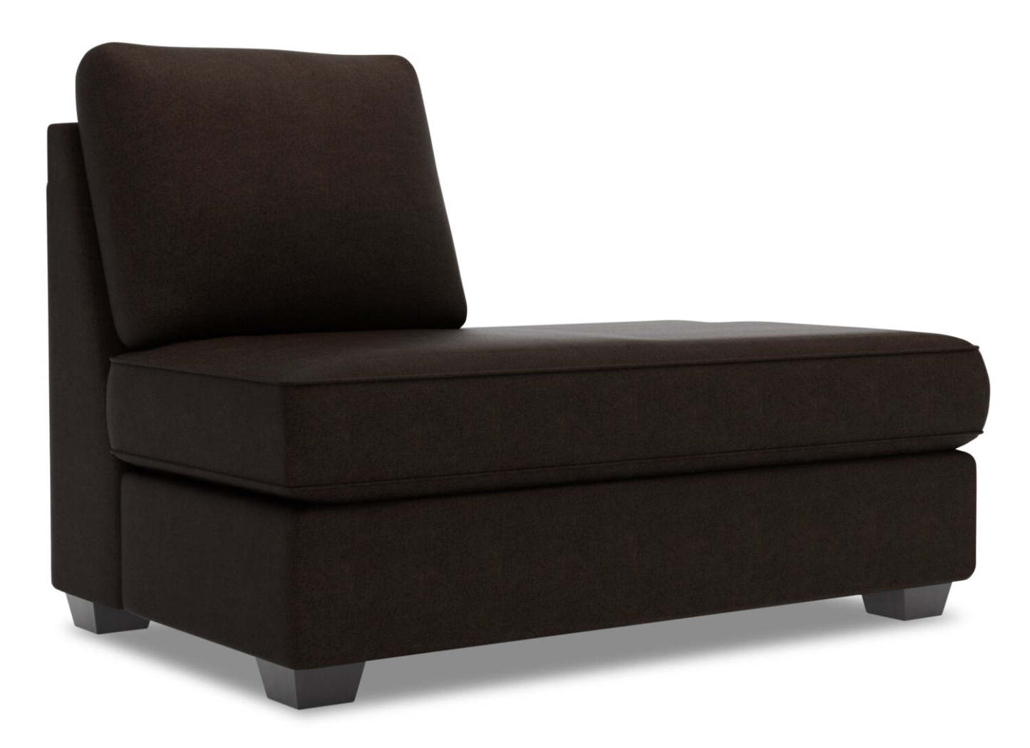 Sofa Lab Roll RAF Chaise Return - Chocolat de Luxe | Rallonge pour fauteuil long de droite Roll de la collection Sofa Lab - Chocolat de Luxe | RO263293