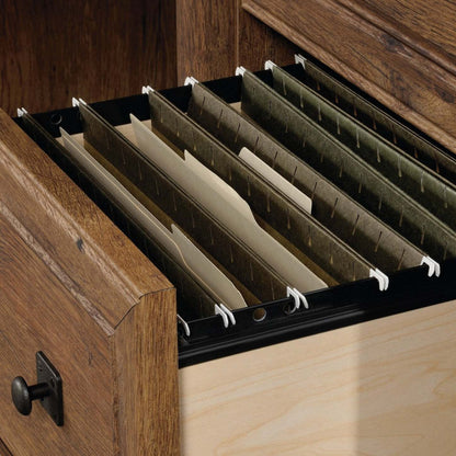 Bureau Palladia de 53,15 po à 3 tiroirs - chêne antique