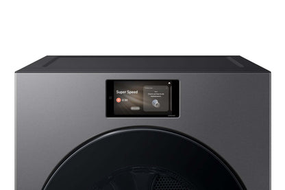 Samsung Bespoke 7,6 pi3 Sécheuse électrique avec IA Opti Dry - Acier foncé - DV90F53AESAC | Sécheuse électrique Bespoke de Samsung de 7,6 pi3 avec fonction intelligente IA OptiDry - acier foncé - DV90F53AESAC