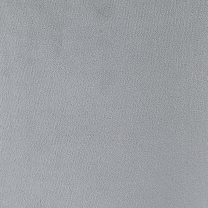 Phebe 16.5 Storage Ottoman with Silver Trim Base - Grey|Pouf de rangement Phebe de 16,5 po avec base à bordures argentée - gris