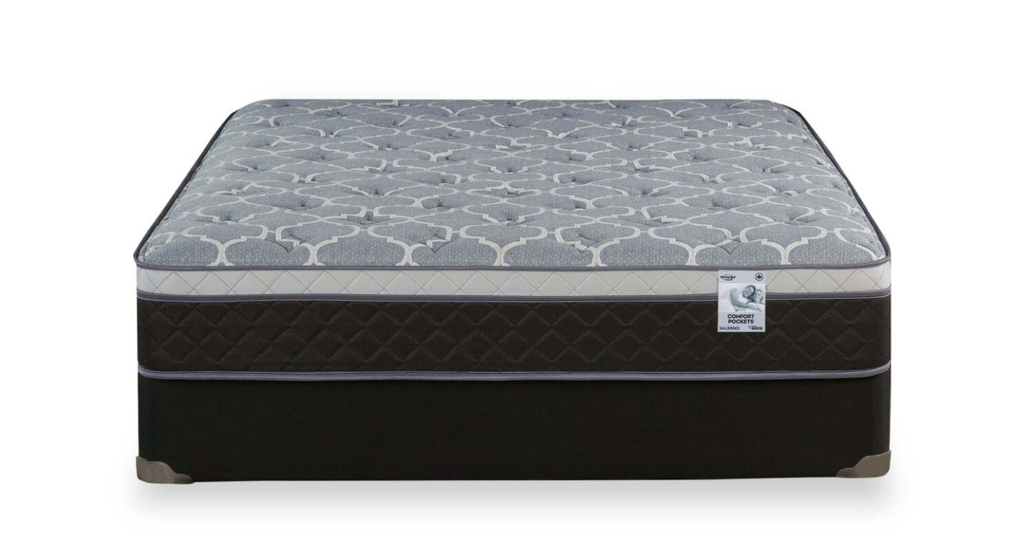 Ensemble matelas à Euro-plateau Salerno de Springwall pour lit simple | SALRNOTP