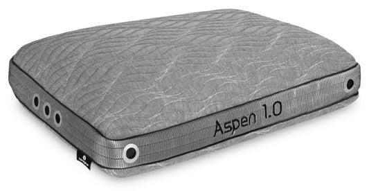 BEDGEAR Aspen 1.0 Performance Pillow - Stomach Sleeper | Oreiller Aspen 1.0 Performance de Bedgear - pour dormeur sur le ventre