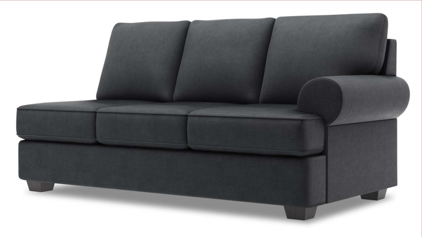 Sofa Lab Roll RAF Sofa - Pax Pepper | Canapé droit Roll de la collection Sofa Lab - Pax Pepper | RO122949