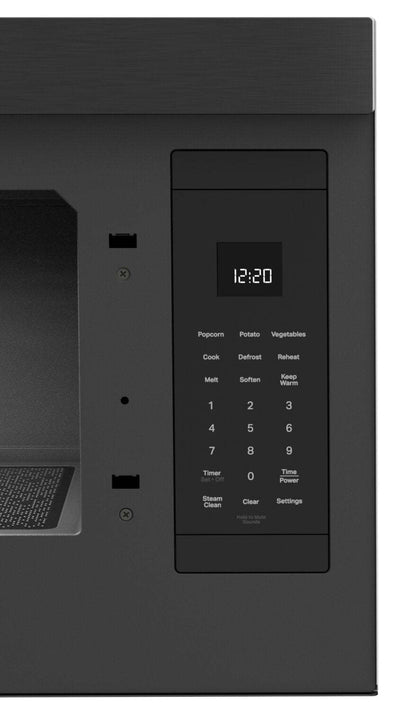 Tourbillon 1,1 Cu. Fort. Micro-ondes encastré avec cuisson de 900 watts - Acier inoxydable noir - YWMM… | Quatre à micro-ondes à hotte intégrée Whirlpool de 1,1 pi³ à installation affleurée avec cuisson à 900…