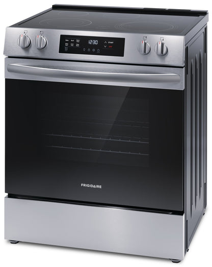 Cuisinière électrique Frigidaire de 5,3 pi³ avec élément EvenTemp™ et surface de cuisson à 5 éléments - Acier inoxydable…
