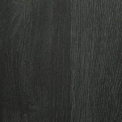 Table de chevet Alia à 2 tiroirs avec accents dorés, 18 L x 25,75 H - Noir | Table de nuit Alia de 18 po (l) x 25,75 po (H) à 2 tiroirs avec touche dorée - noire