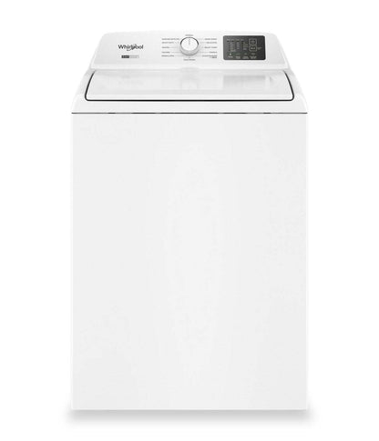 Laveuse à chargement par le haut 4,8 pi3 et sécheuse électrique 7 pi3 avec détection automatique de Whirlpool - blanches