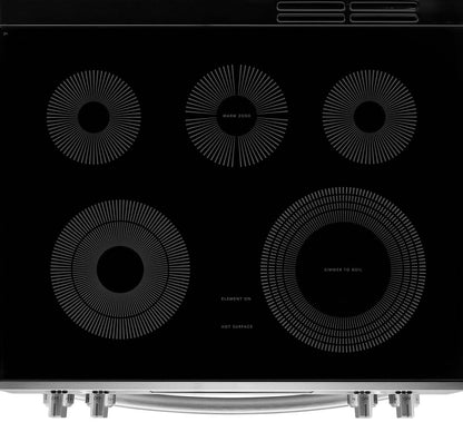 Cuisinière électrique Frigidaire Gallery de 6,2 pi³ avec pizza cuite sur pierre - acier inoxydable Smudge-ProofMD - GCFE307CBF