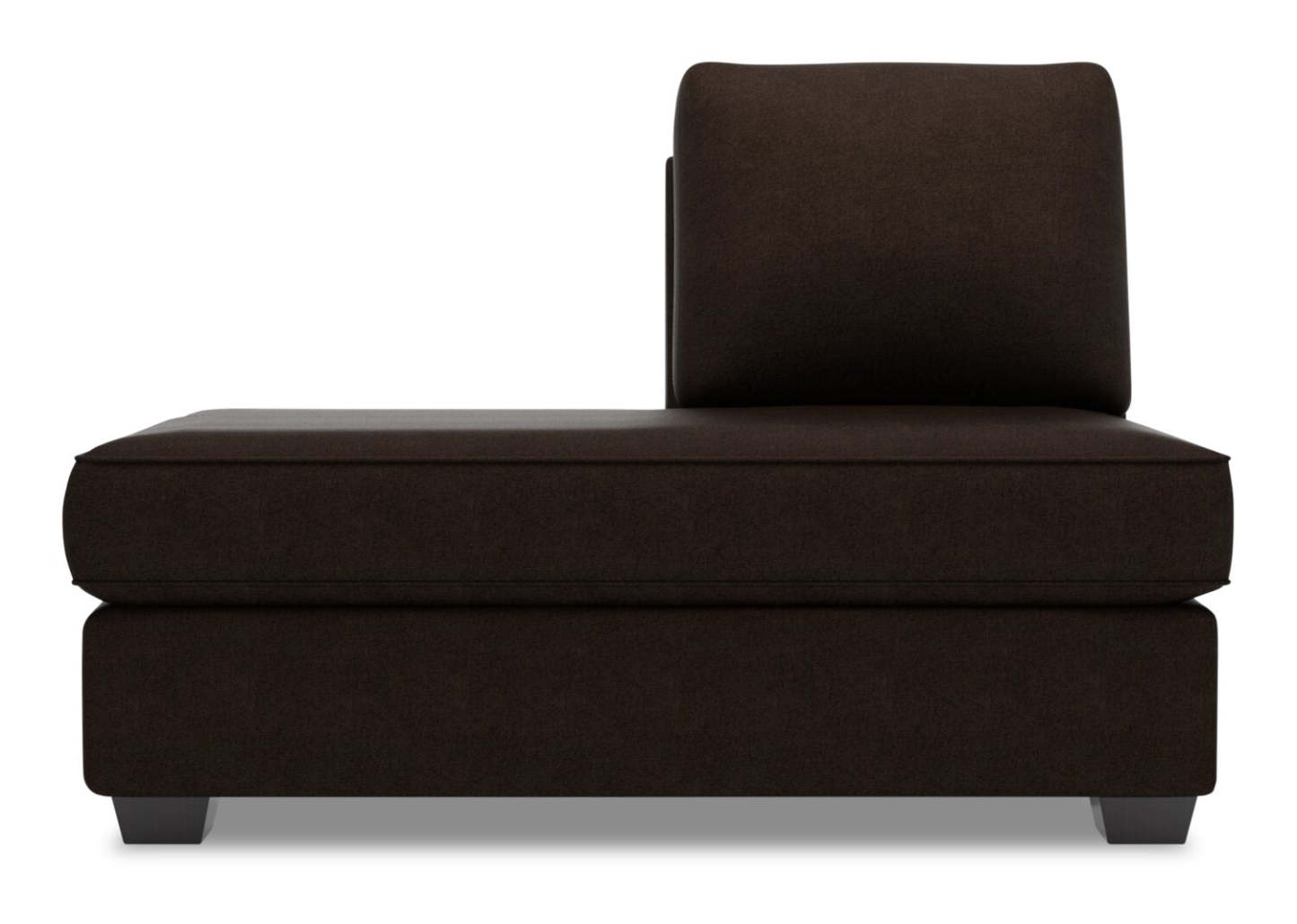 Sofa Lab Roll LAF Chaise Return - Chocolat de Luxe | Rallonge pour fauteuil long de gauche Roll de la collection Sofa Lab - Chocolat de Luxe | RO273293