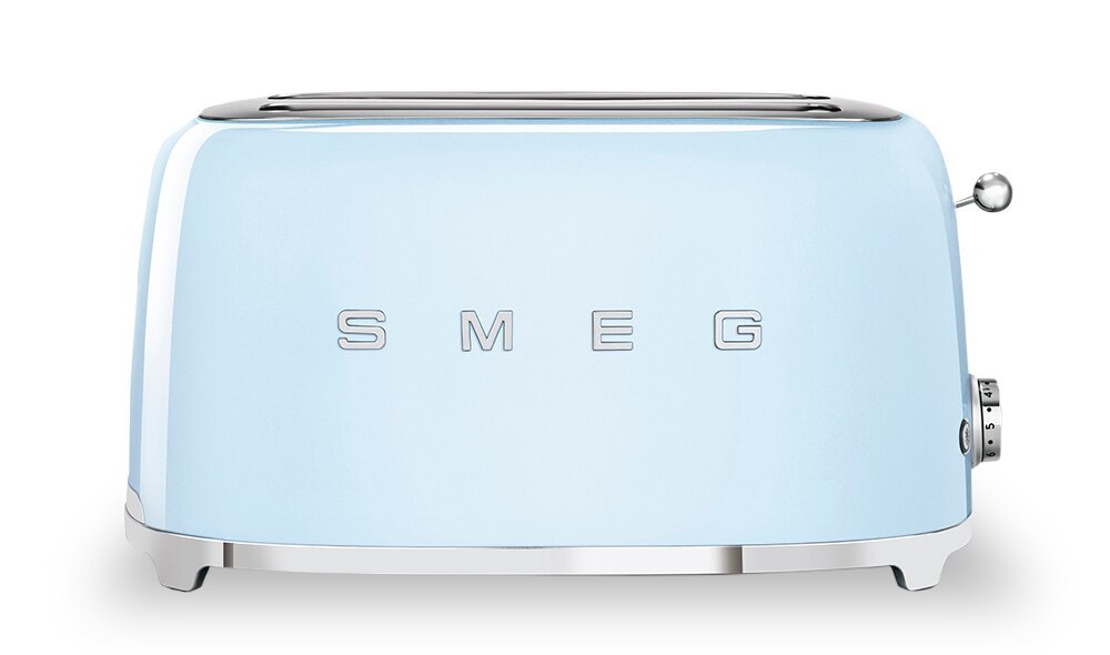 Smeg Grille-pain à fentes longues pour 4 tranches - TSF02PBUS