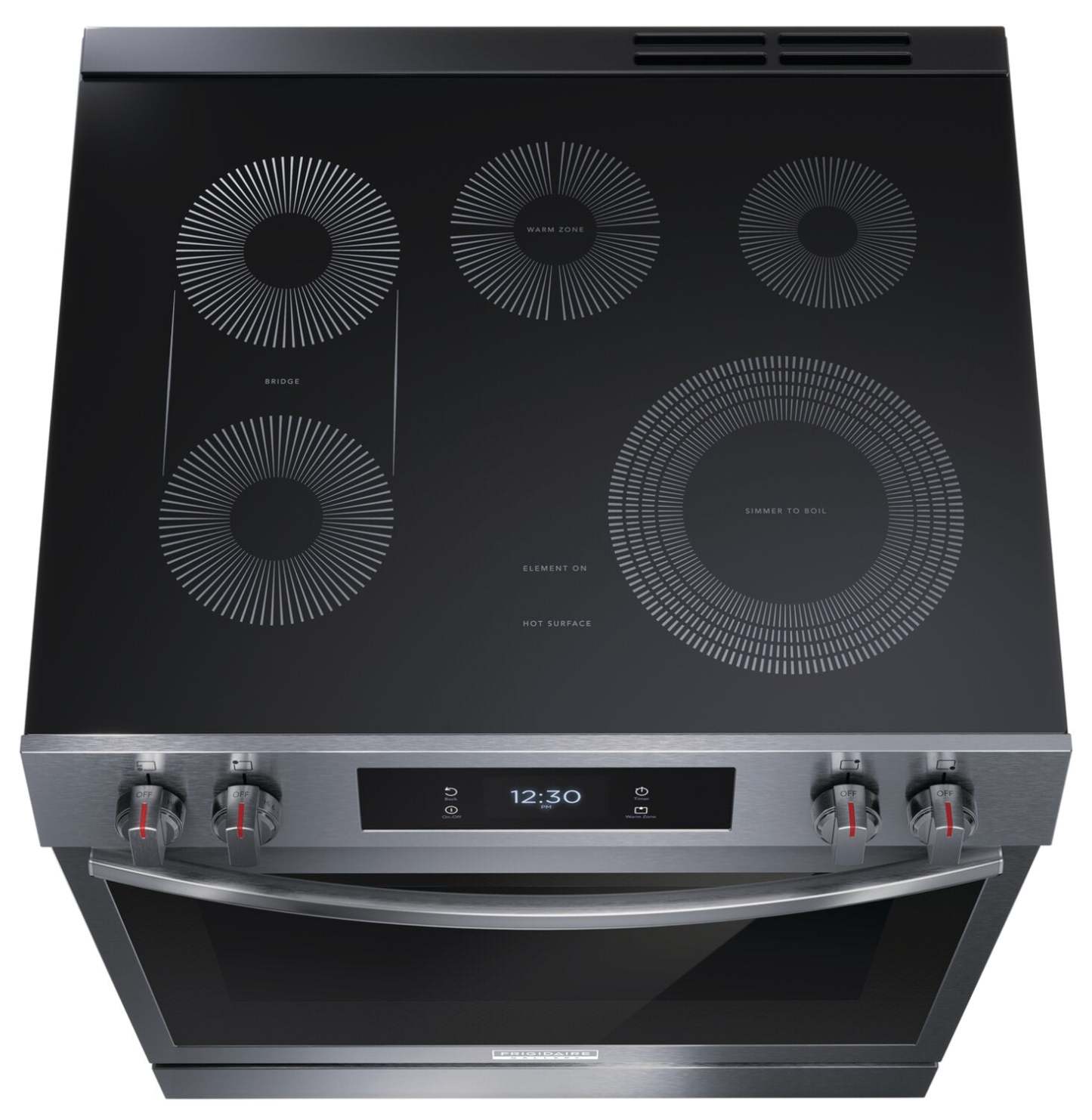 Cuisinière électrique Frigidaire Gallery de 6,2 pi³ avec convection totale et friture à air - acier inoxydable résistant aux taches…