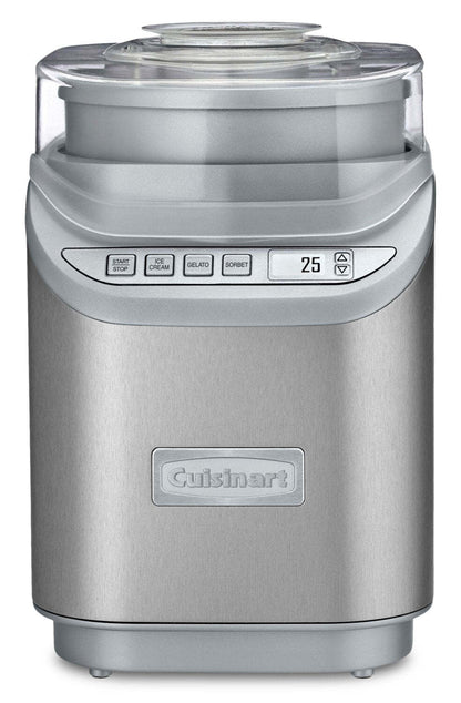 Cuisinart Gelateria Machine à yogourt glacé, crème glacée, gelato et sorbet - ICE-70C | Sorbetière au yogourt glacé, crème glacée, gelato et sorbet Gelateria de Cuisinart - ICE-70C