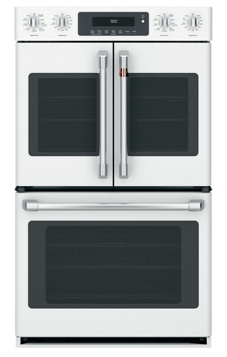 Ensemble de poignées Café pour four mural 30 en acier inoxydable brossé – CXWDFHKPMSS | Trousse de poignées Café cuivre brossé pour quatre murale de 30 po - CXWDFHKPMSS | CXWDFMSS