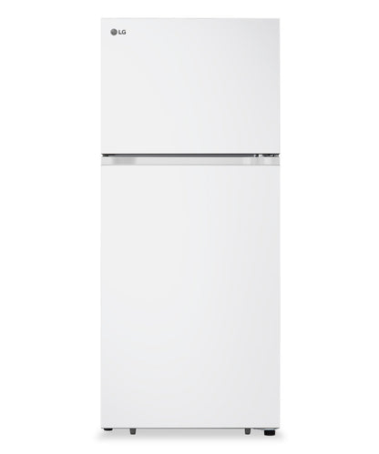 LG 28 18 Cu. Fort. Réfrigérateur à congélateur supérieur prêt pour le garage - Blanc - LT18S2100W | Réfrigérateur LG de 18 pi³ et de 28 po à congélateur supérieur qui convient à une installation dans un garage - blanc - LT18S2100W | LT18S21W