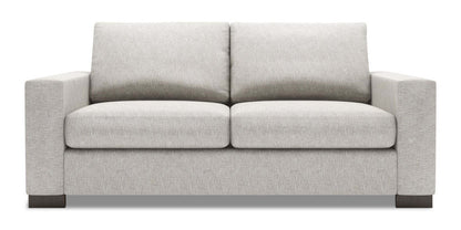 Fabriqué au Canada Canapé Personnalisable Sofa Lab Track 75 Canapé en Tissu Chenille de Taille Condo avec Accoudoirs - Argent Luxe | Canapé Track de Sofa Lab de 75 po de format condo fabriqué au Canada en tissu de chenille - Argent Luxe | TR092793