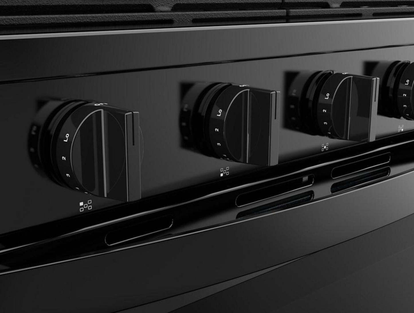 Cuisinière intelligente à gaz Whirlpool de 5 pi³ avec friture à air et autonettoyage - noire - WFGS7530RB | Whirlpool 5 Cu. Ft. Smart Gas Range with Air Fry and Self-Clean - Black - WFGS7530RB | WFGS75RB