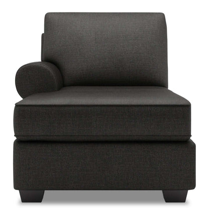Canapé Lab Roll LAF Chaise - Luna Kohl | Fauteuil long à gauche Roll de la collection Sofa Lab - Luna Kohl | RO242691