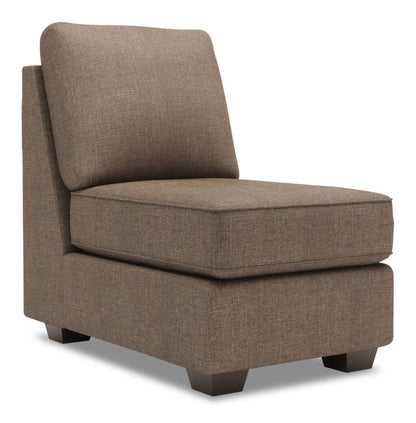 Fauteuil sans accoudoirs Roll de la collection Sofa Lab - Luna Praline | RO452591