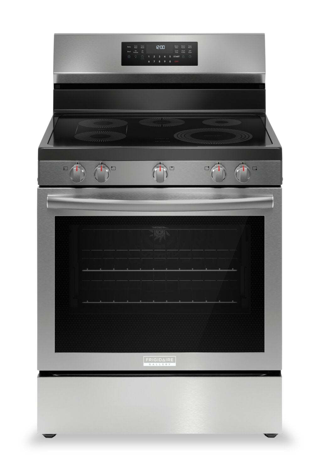Cuisinière électrique Frigidaire Gallery de 5,3 pi³ avec convection totale et friture à air - acier résistant aux taches …