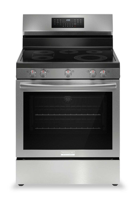 Cuisinière électrique Frigidaire Gallery de 5,3 pi³ avec convection totale et friture à air - acier résistant aux taches …