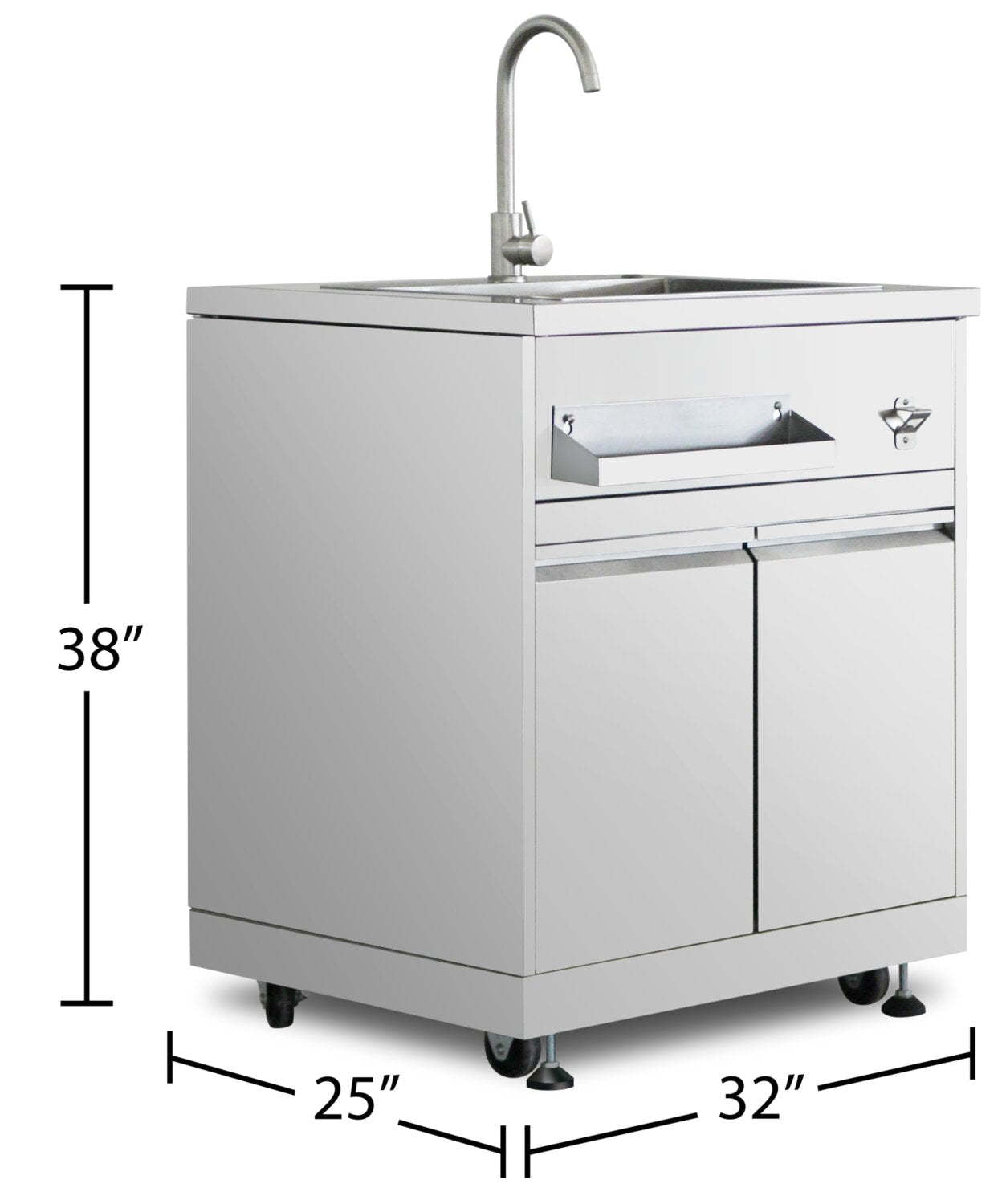 Thor Kitchen Outdoor Kitchen Sink Cabinet - MK01SS304 | Armoire avec évier Thor Kitchen pour la cuisine extérieure - MK01SS304 | MK01SINK