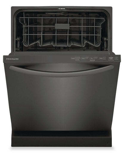 Frigidaire Lave-vaisselle encastrable à commande supérieure 24 52 dBA - Acier inoxydable noir - FDPH4316AD | Lave-vaisselle encastré Frigidaire de 24 po et de 52 dBA avec commandes sur le dessus - acier inoxyd…
