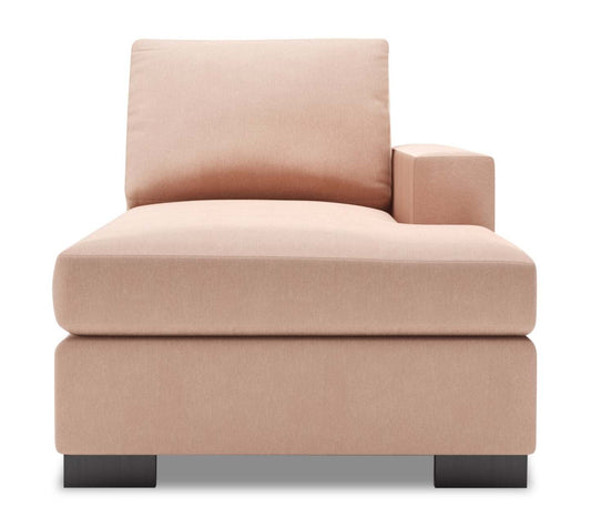 Canapé Lab Track RAF Chaise - Pax Rose | Fauteuil long gauche Track de la collection Sofa Lab - Pax Rose | TR283249