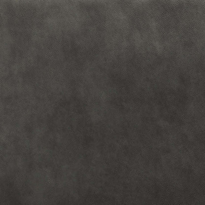 Canapé sectionnel de droite Edge 2 pièces en cuir avec pattes en bois et coussins de dossier véritable amovibles - gris