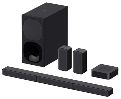 Barre de son SONY S40R 5.1 canaux 600 W avec caisson de basses et haut-parleurs arrière sans fil (HTS40R) | Barre de son de 600 W à 5.1 canaux SONY S40R avec caisson d'extrêmes graves et haut-parleurs arrière sans fil (HTS40R)
