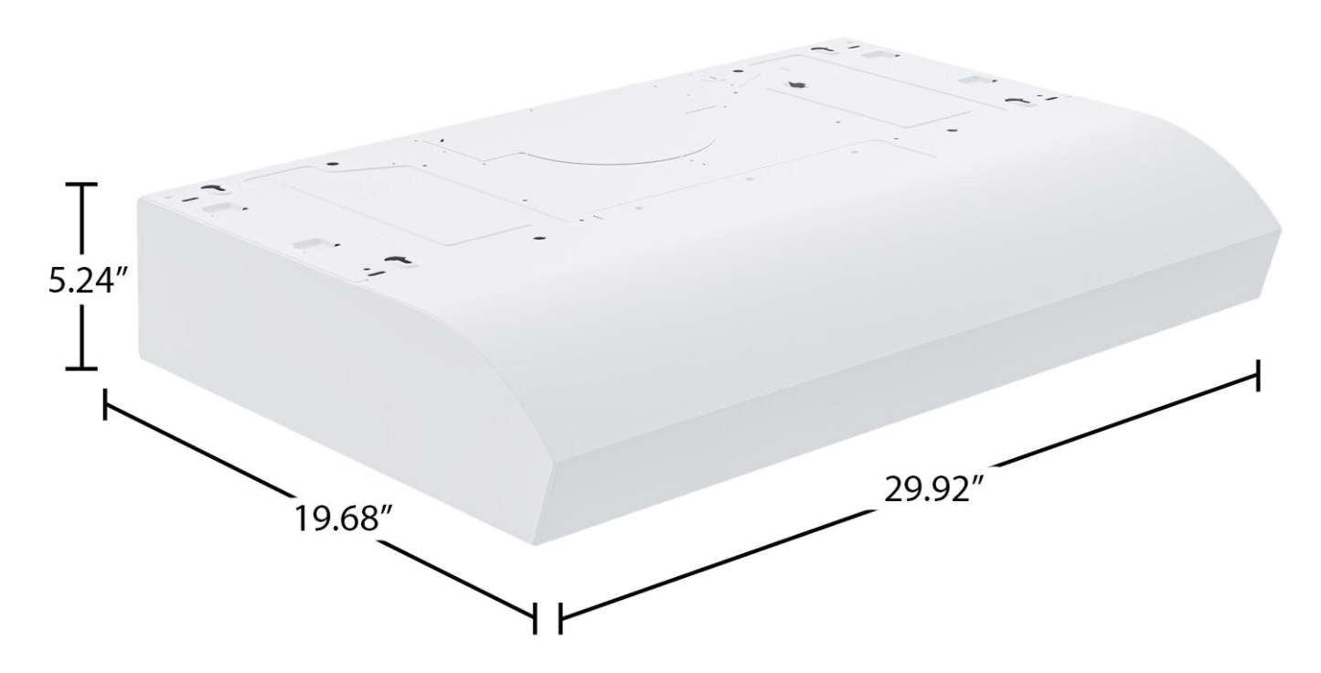Hotte de cuisine sous l'armoire Broan série 30 MTR1 - MTR1303WW | Hotte de cuisinière sous l'armoire Broan de série MTR1 de 30 po - MTR1303WW | MTR130WW