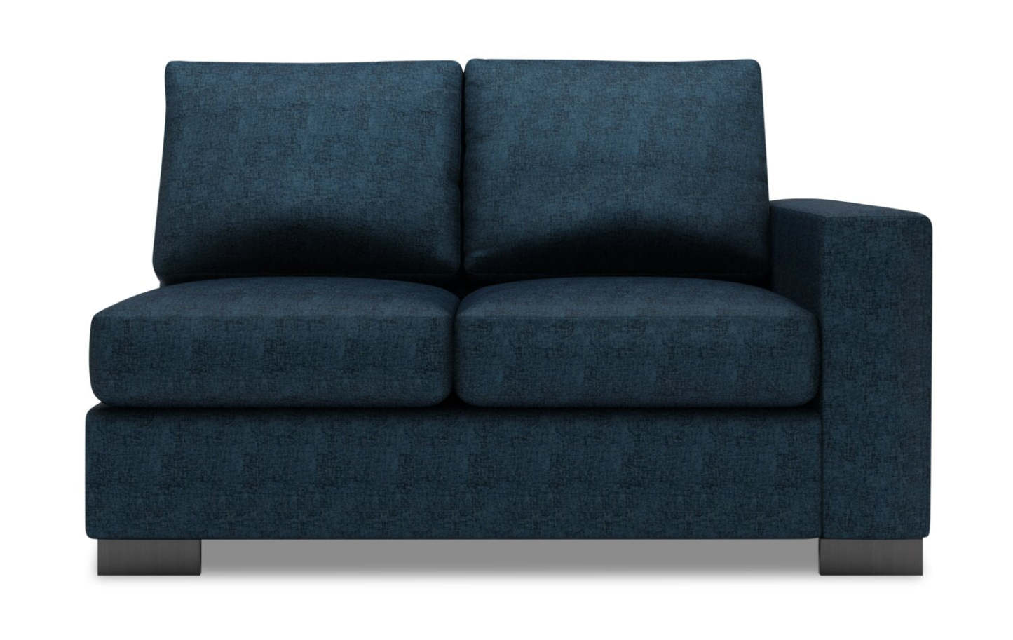 Sofa Lab Track RAF Loveseat - Indigo de luxe | Causeuse de droite Track de la collection Sofa Lab - Indigo de luxe | TR223193
