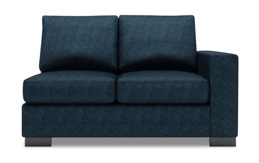 Sofa Lab Track RAF Loveseat - Indigo de luxe | Causeuse de droite Track de la collection Sofa Lab - Indigo de luxe | TR223193
