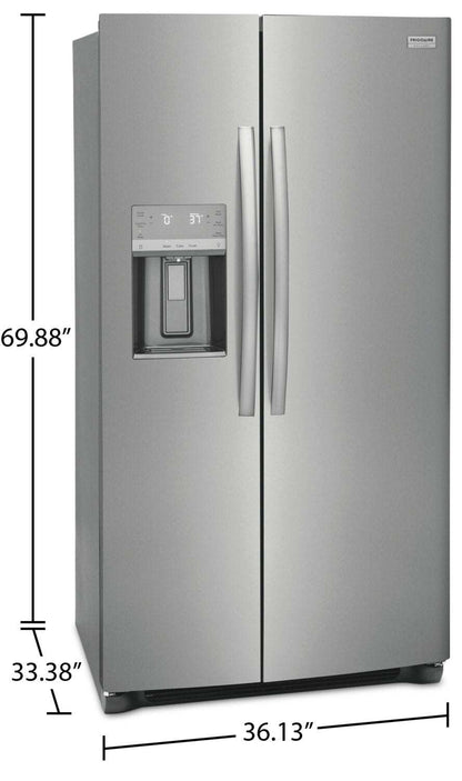 Réfrigérateur Frigidaire Gallery de 25,6 pi³ et de 36,1 po de profondeur standard à compartiments ju…