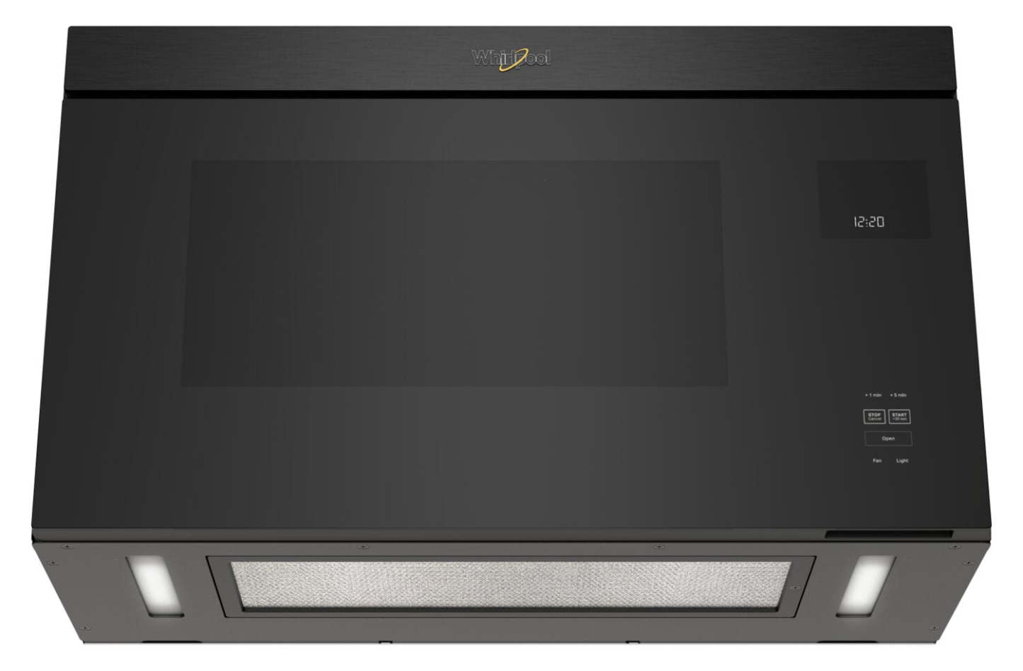 Tourbillon 1,1 Cu. Fort. Micro-ondes encastré avec cuisson de 900 watts - Acier inoxydable noir - YWMM… | Quatre à micro-ondes à hotte intégrée Whirlpool de 1,1 pi³ à installation affleurée avec cuisson à 900…